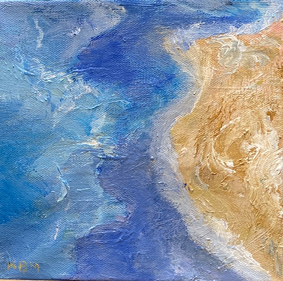 acrylic painting on canvas